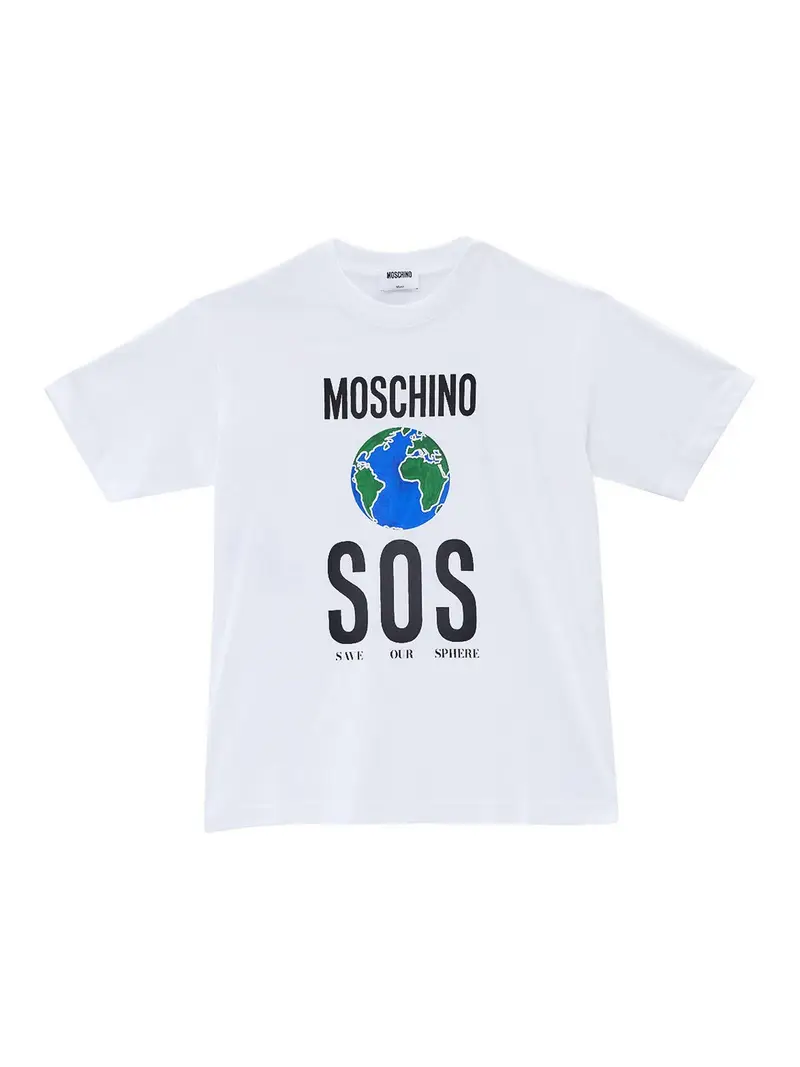 Moschino T-shirt Bianco 3855680