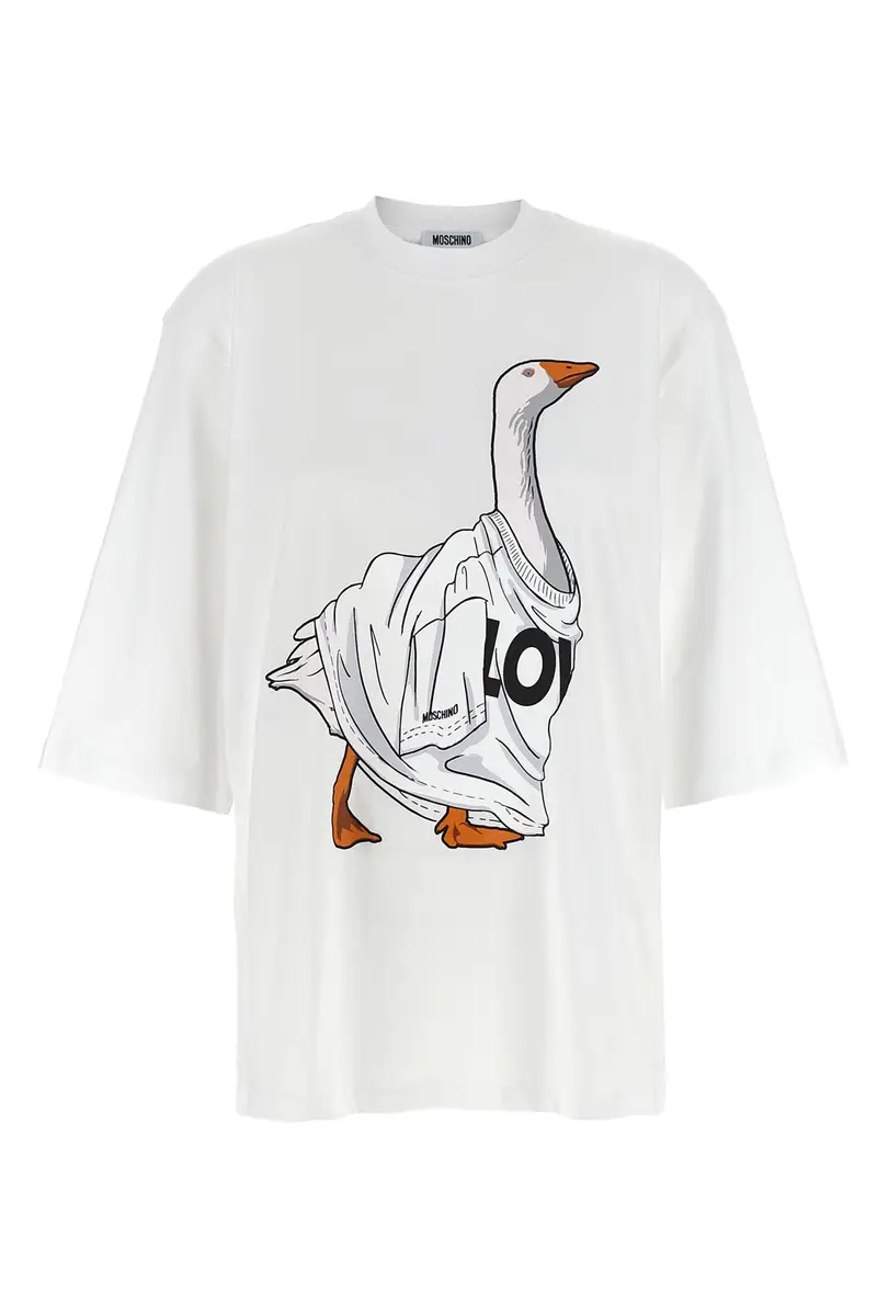 Moschino T-shirt Bianco 2546789