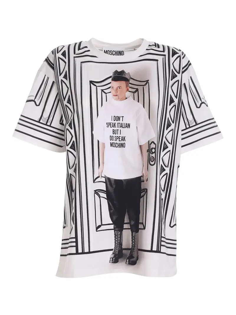 Moschino T-shirt Nero 3258665