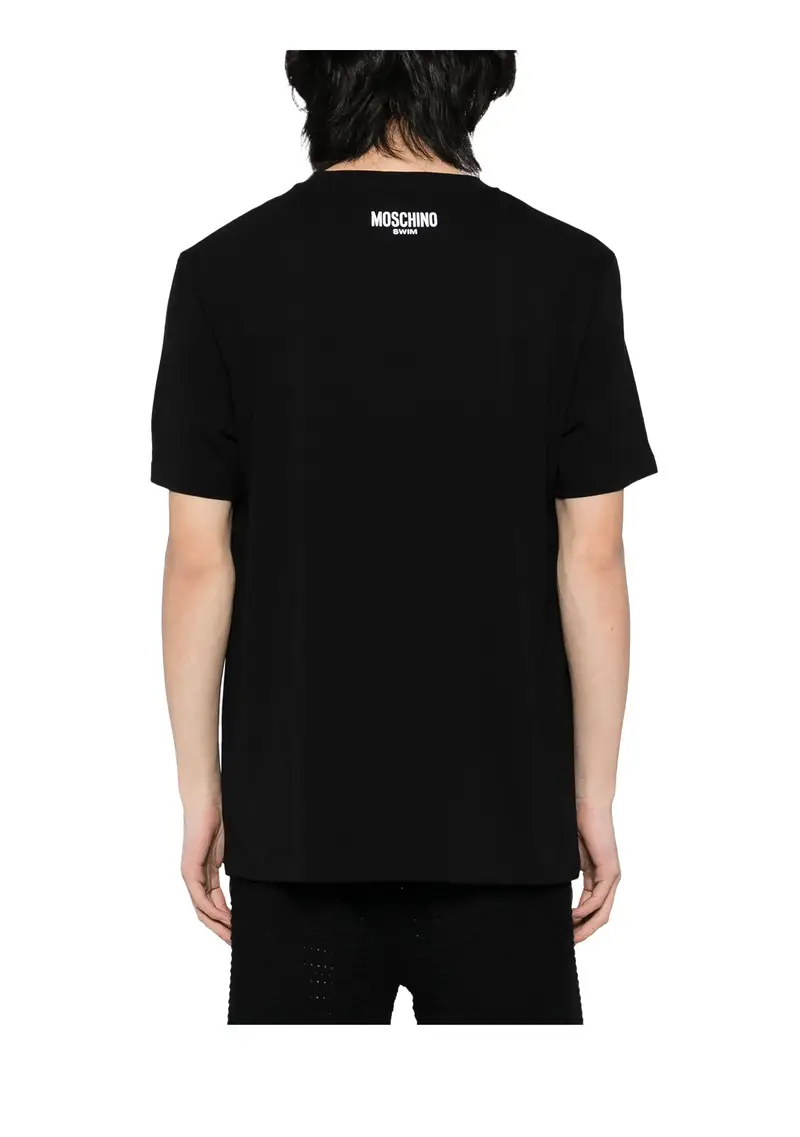 Moschino T-shirt Uomo Nero 1883637 miniatura 2