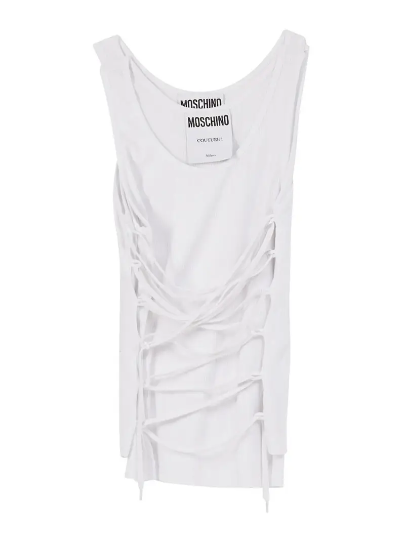 Moschino Top Bianco 3268112