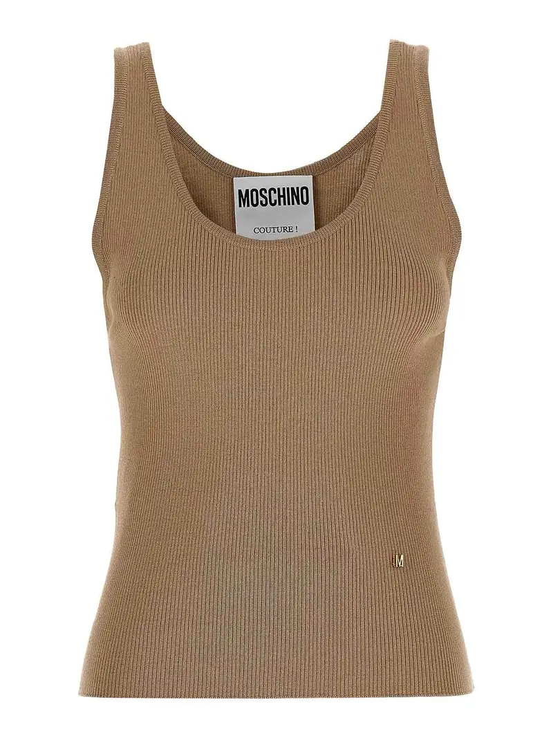 Moschino Top Beige 3255282