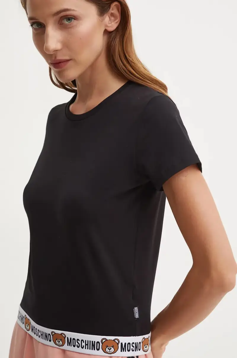 maglietta lounge Nero