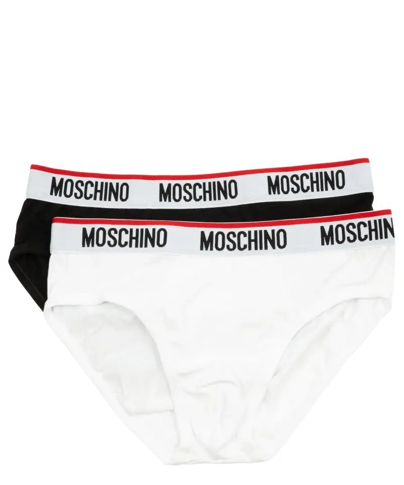 Moschino Underwear Slip Nero 2506357