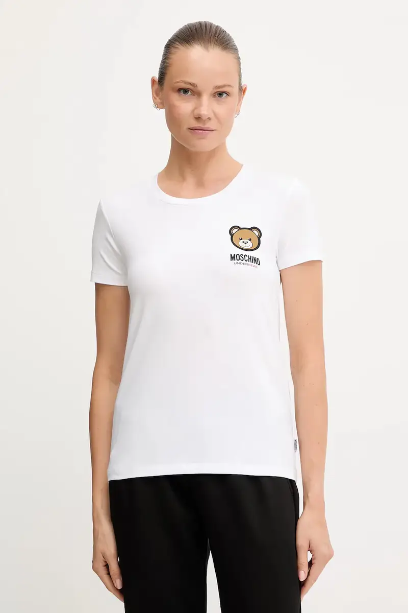 Moschino Underwear T-shirt Donna Beige 2519836