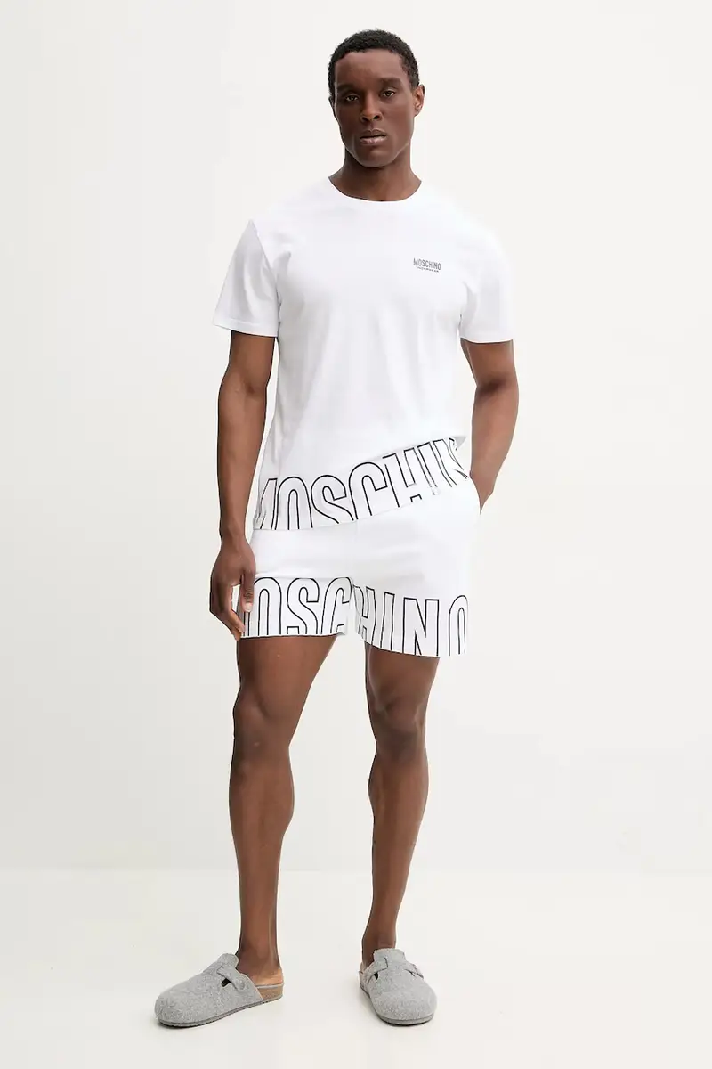 Moschino Underwear T-shirt Uomo Bianco 3301759 miniatura 2
