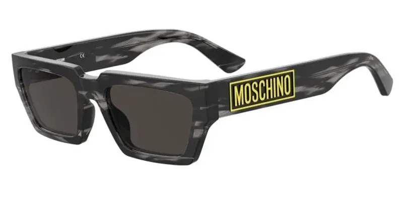 Moschino Occhiali da sole Uomo Grigio 851729