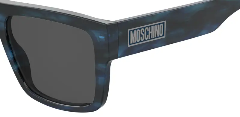 Moschino Occhiali da sole Uomo Blu 841844 miniatura 2