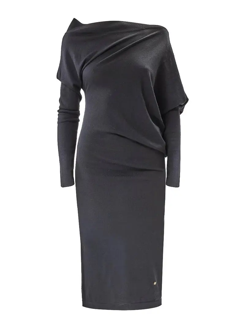 Vestito Asimetrico Nero