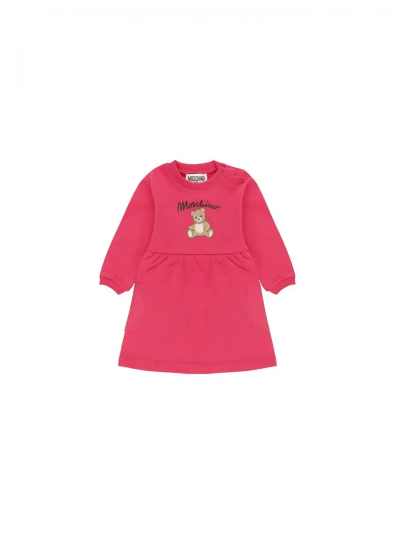 Vestito Bambina Moschino MDV0CU FUCHSIA