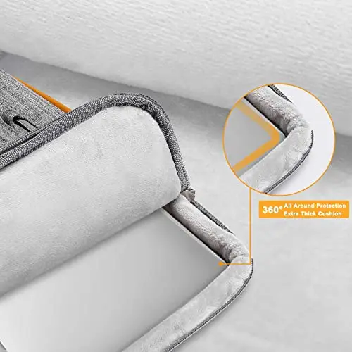 MOSISO 16 Pollici Borsa Tracolla Laptop, 15-15, 6 Pollici Custodia Computer Compatibile con MacBook Pro 16, HP Dell miniatura 3