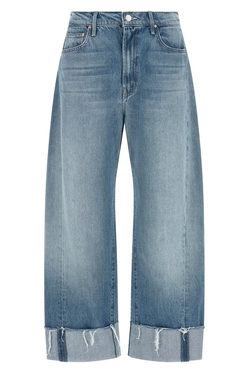 Jeans The Half-Pipe Ankle Cuff Fray Azzurro