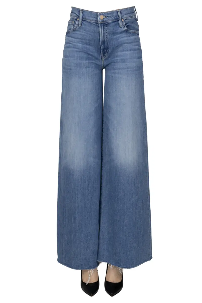 Jeans The Swisher Sneak Fray Denim