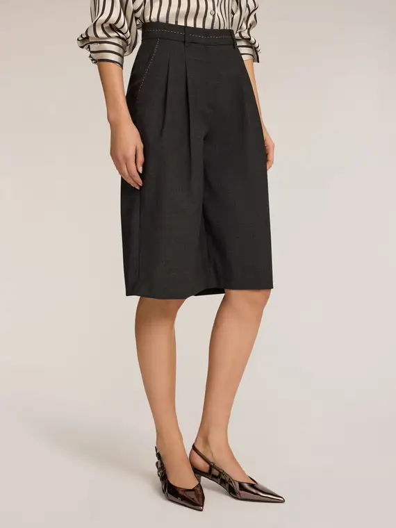 Motivi Bermuda Donna Grigio 2811435 miniatura 3