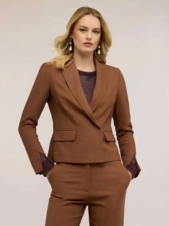 Motivi Blazer Donna Marrone 4246766