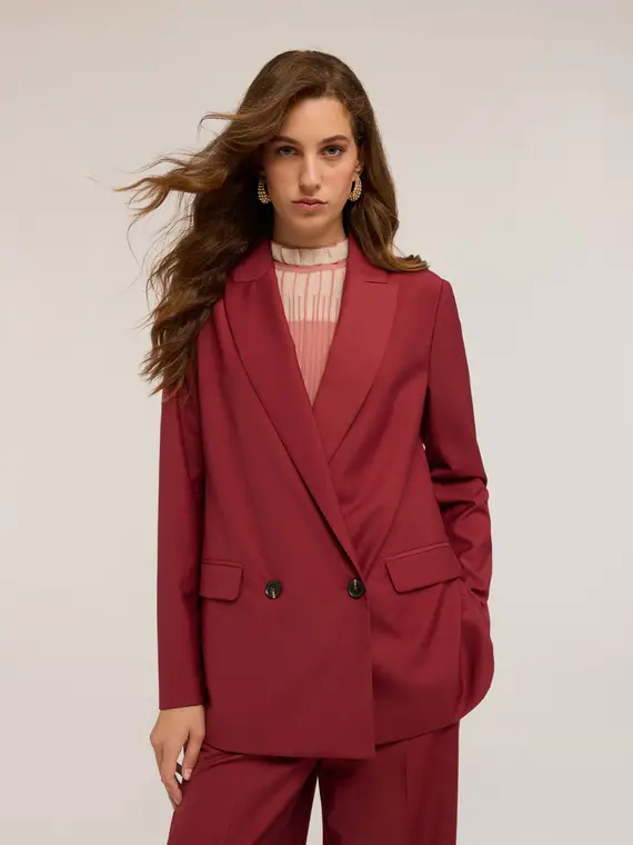 Motivi Blazer Donna Bordeaux 4246779
