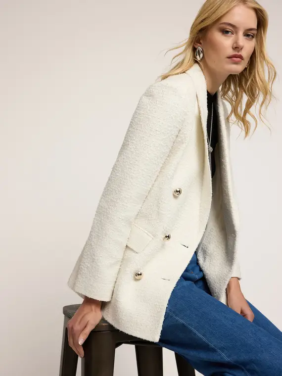 Motivi Blazer Donna Bianco 3474431