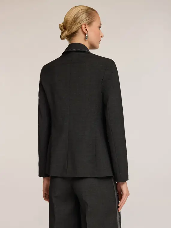 Motivi Blazer Donna Grigio 2811442 miniatura 2
