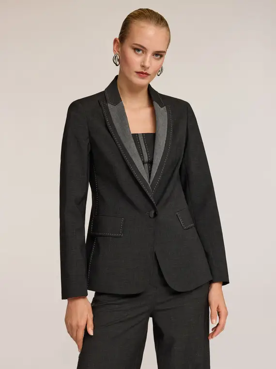 Motivi Blazer Donna Grigio 4246782