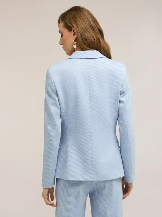 Motivi Blazer Donna Azzurro 4324085 miniatura 2
