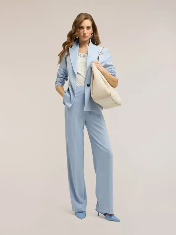 Motivi Blazer Donna Azzurro 4324085 miniatura 3