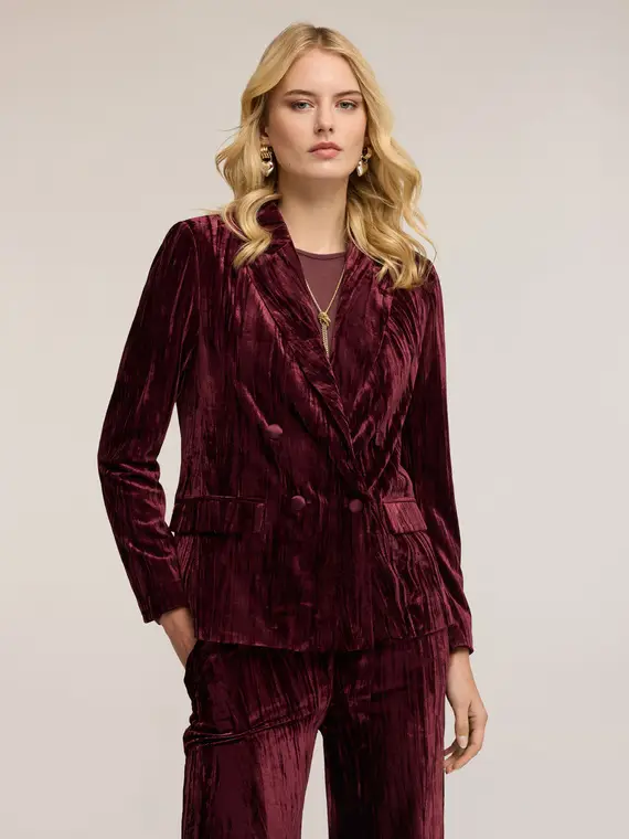 Motivi Blazer Donna Bordeaux 3817638 miniatura 3