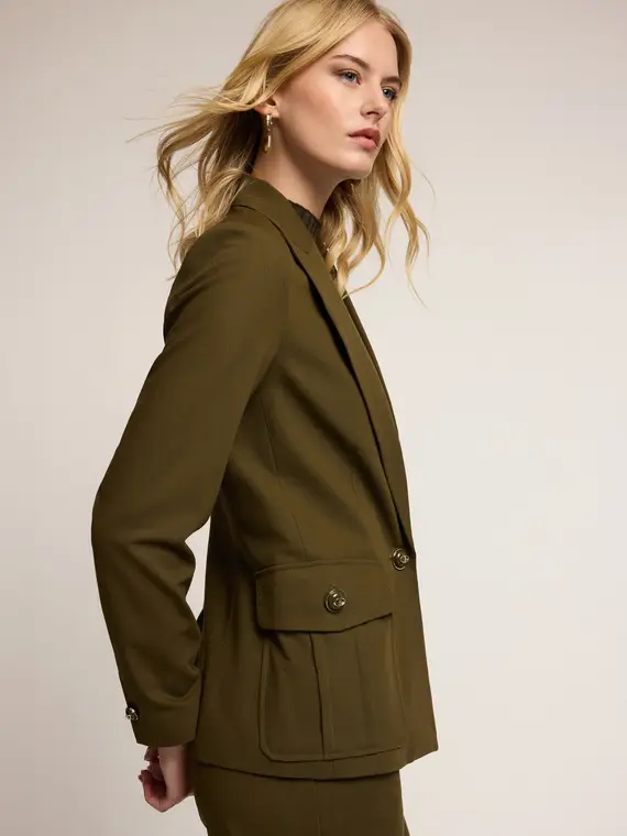 Motivi Blazer Donna Verde 4246784