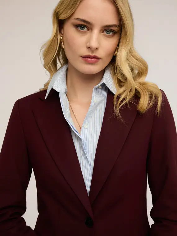 Motivi Blazer Donna Bordeaux 4246772 miniatura 2