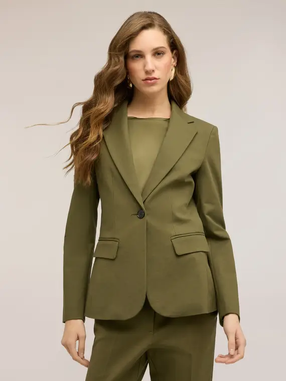 Motivi Blazer Donna Verde 4324082 miniatura 3