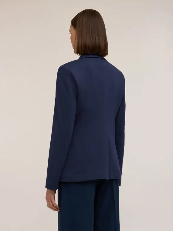 Motivi Blazer Donna Blu 4246783 miniatura 2