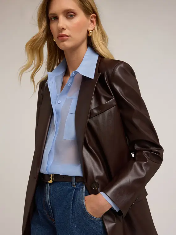 Motivi Blazer Donna Marrone 2850641 miniatura 3