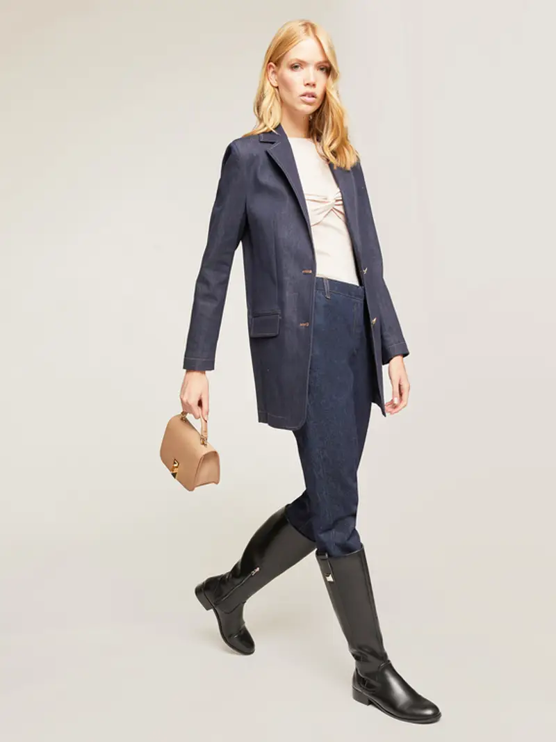 Motivi Blazer Donna Blu 932935 miniatura 3