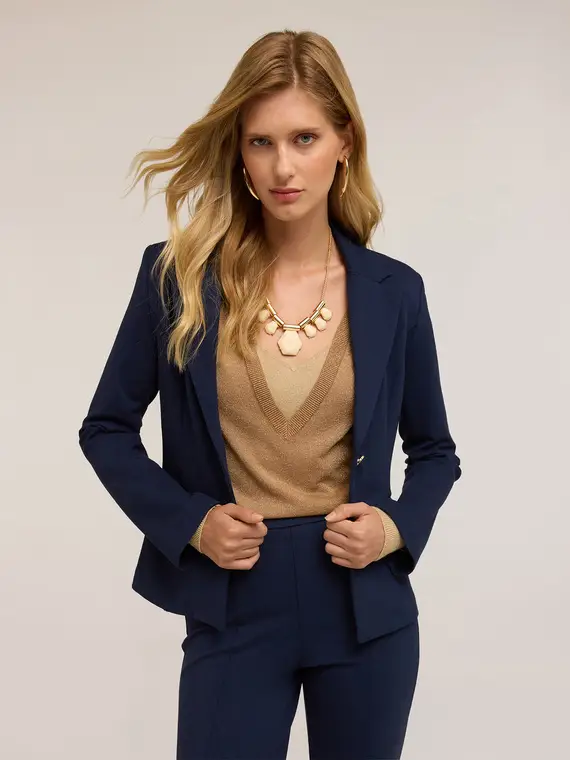 Motivi Blazer Donna Blu 2590111