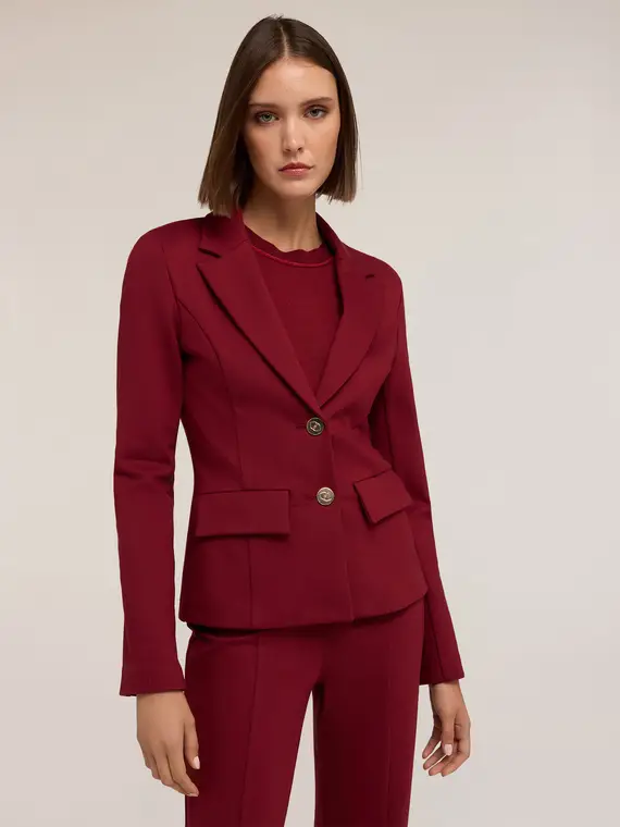 Motivi Blazer Donna Bordeaux 3930271 miniatura 3