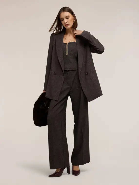 Motivi Blazer Donna Marrone 3851575