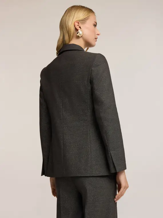Motivi Blazer Donna Grigio 3243343 miniatura 2
