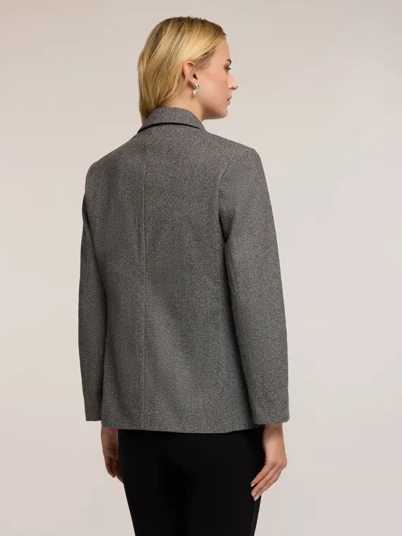Motivi Blazer Donna Grigio 3455277 miniatura 2