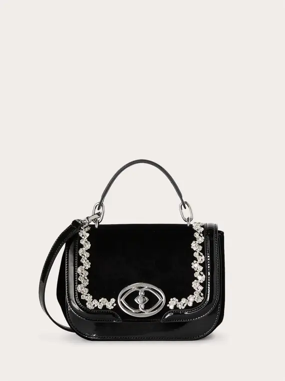 Borsa tracolla con pietre Donna miniatura 2