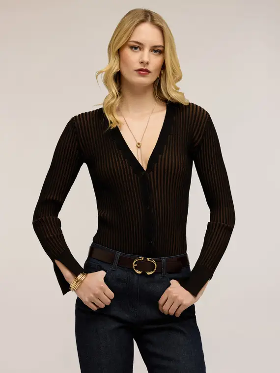 Motivi Cardigan Donna Marrone 4246679