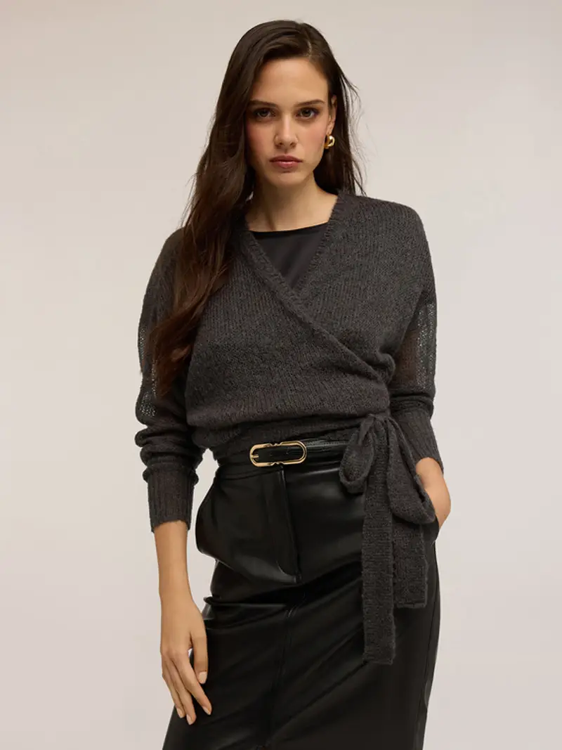 Motivi Cardigan Donna Nero 2262910