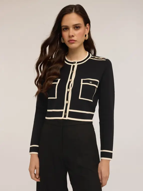 Motivi Cardigan Donna Nero 2734225