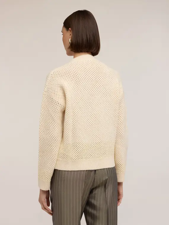 Motivi Cardigan Donna Beige 3455259 miniatura 2