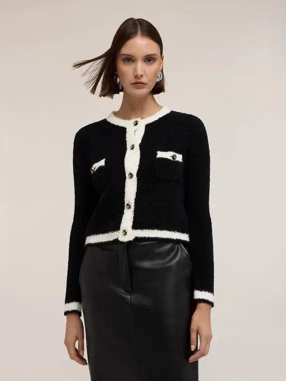 Motivi Cardigan Donna Nero 3921911