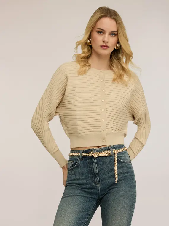 Motivi Cardigan Donna Beige 4246644