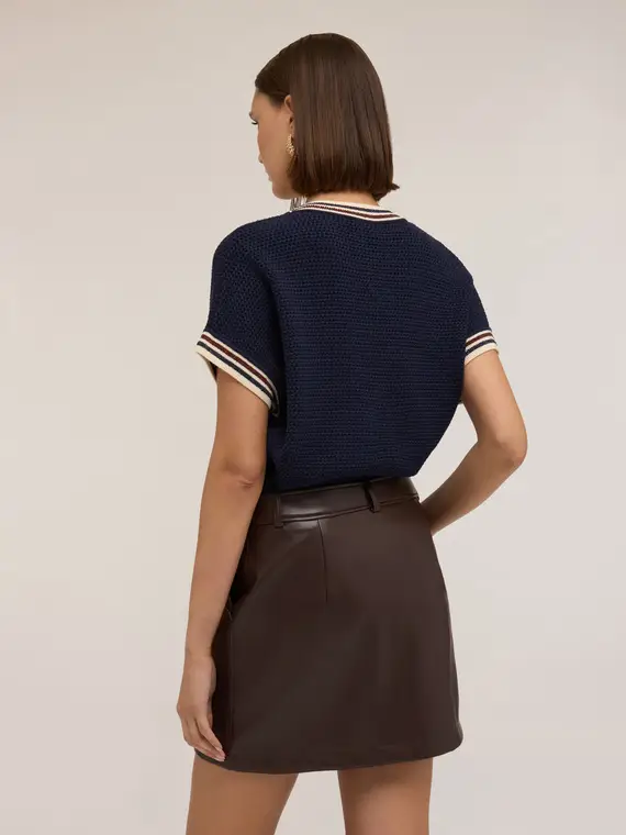 Motivi Cardigan Donna Blu 4324025 miniatura 2