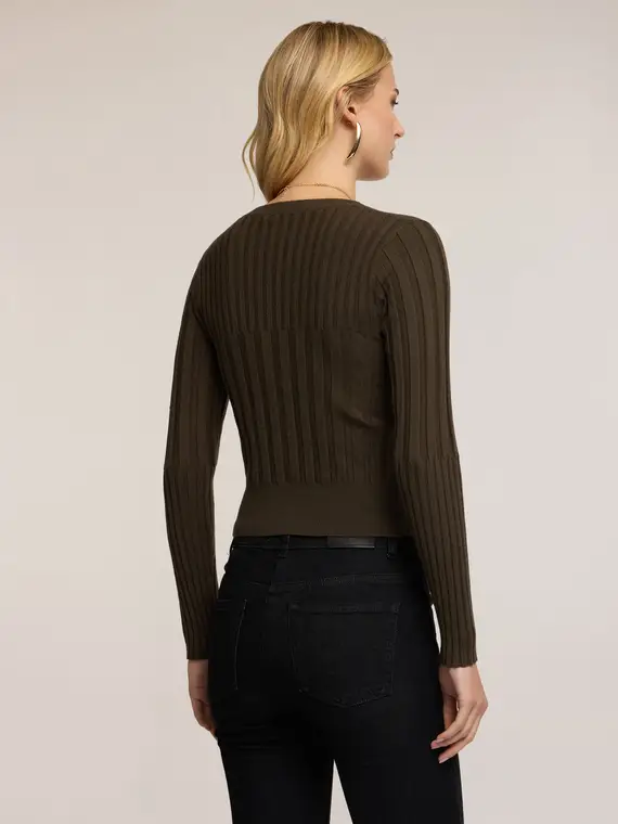 Motivi Cardigan Donna Verde 3455261 miniatura 2