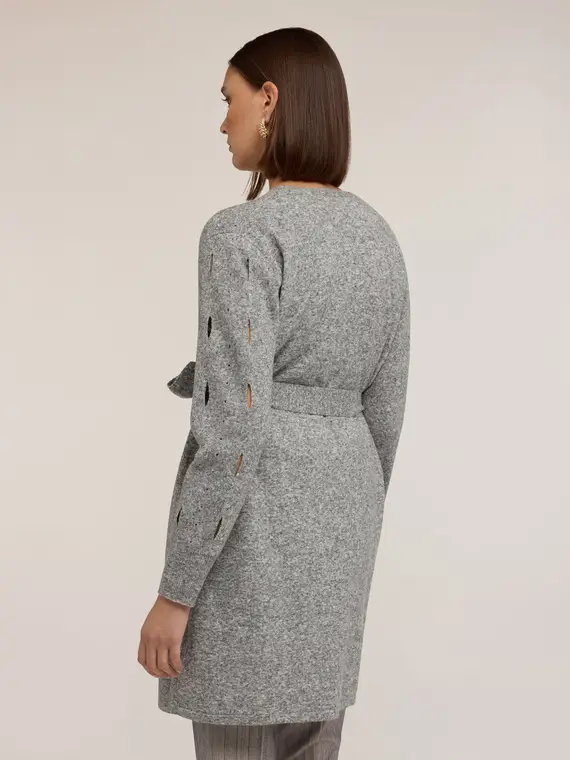 Motivi Cardigan Donna Grigio 3177161 miniatura 2