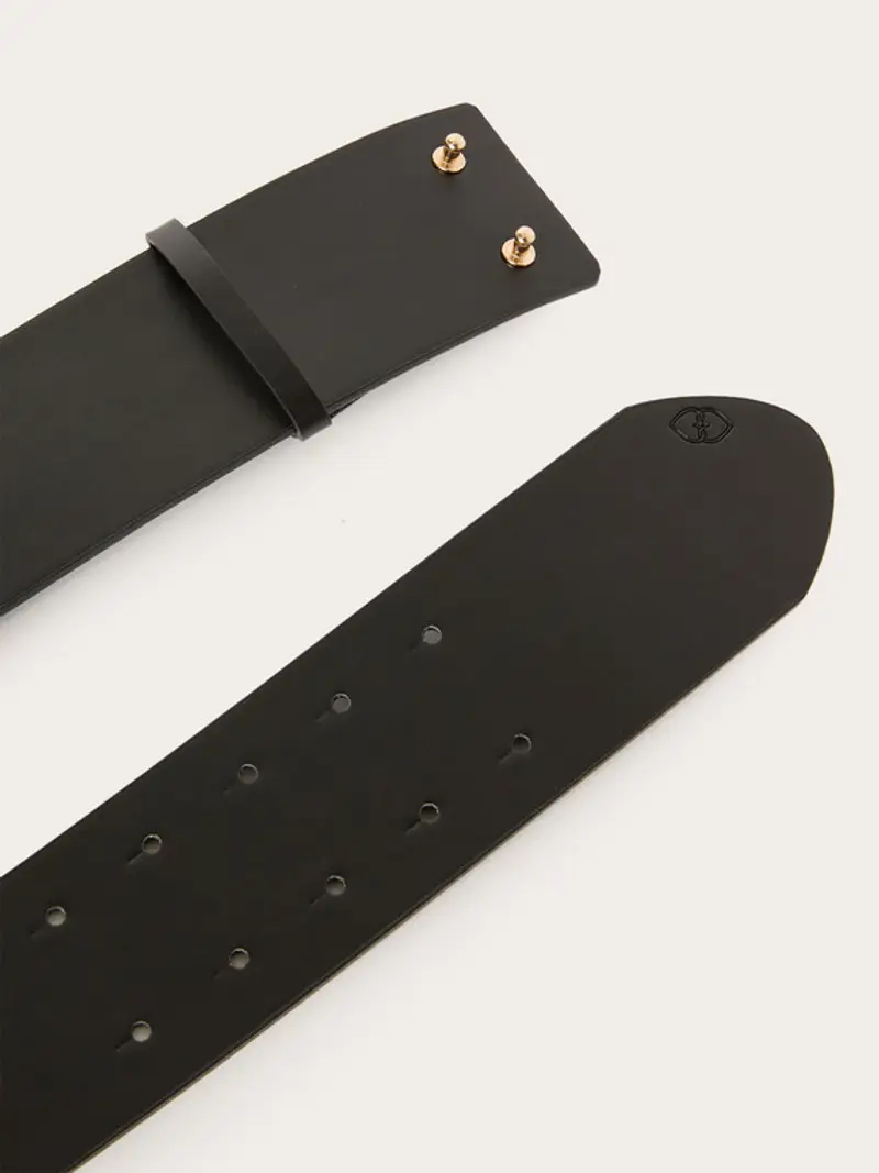 Motivi Cintura alta a vita Donna, Nero, Taglia 01 miniatura 2