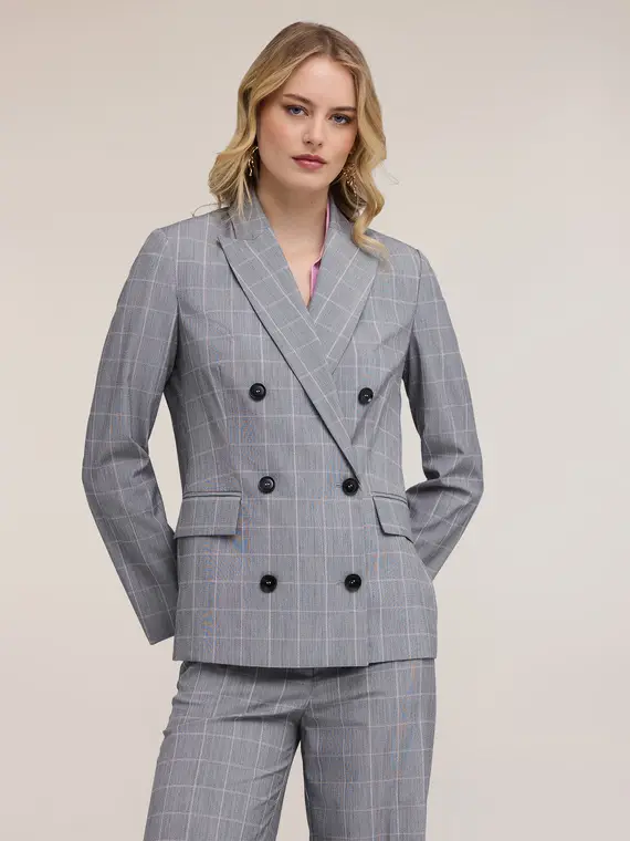 Motivi Blazer Donna Grigio 4324081 miniatura 3