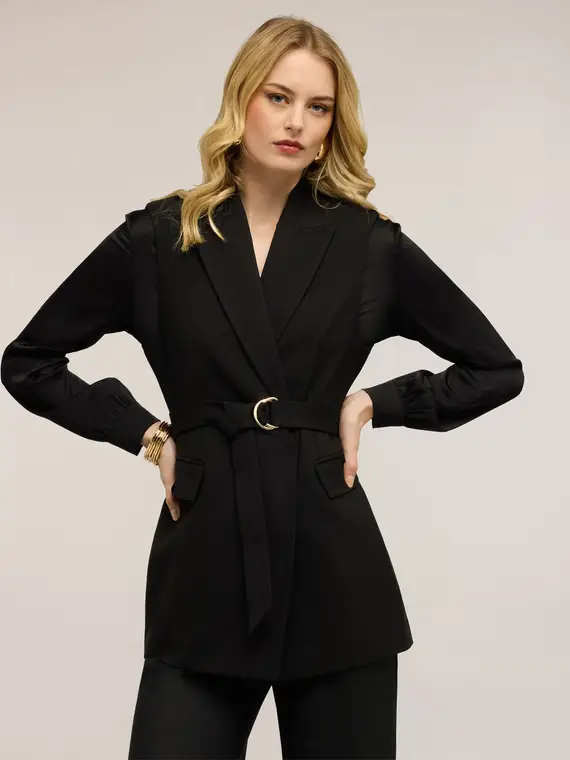 Motivi Gilet Donna Nero 4246637 miniatura 3